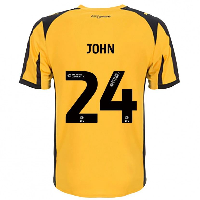 Danxen Pánské Kyle John #24 Oranžová Černá Daleko Hráčské Dresy 2025/26 Dres