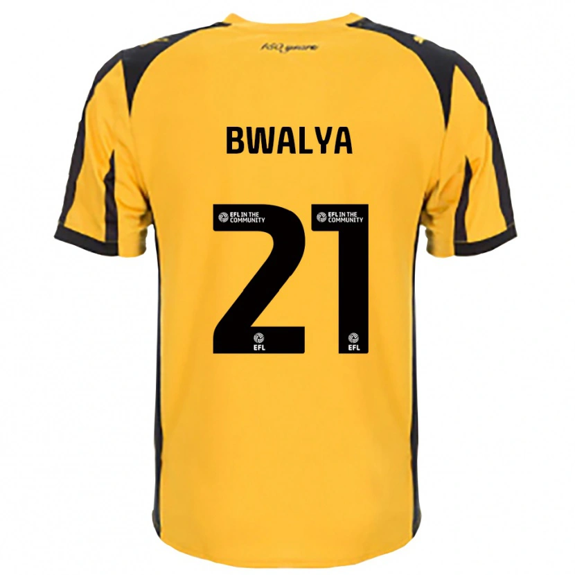 Danxen Pánské Sophie Bwalya #21 Oranžová Černá Daleko Hráčské Dresy 2025/26 Dres