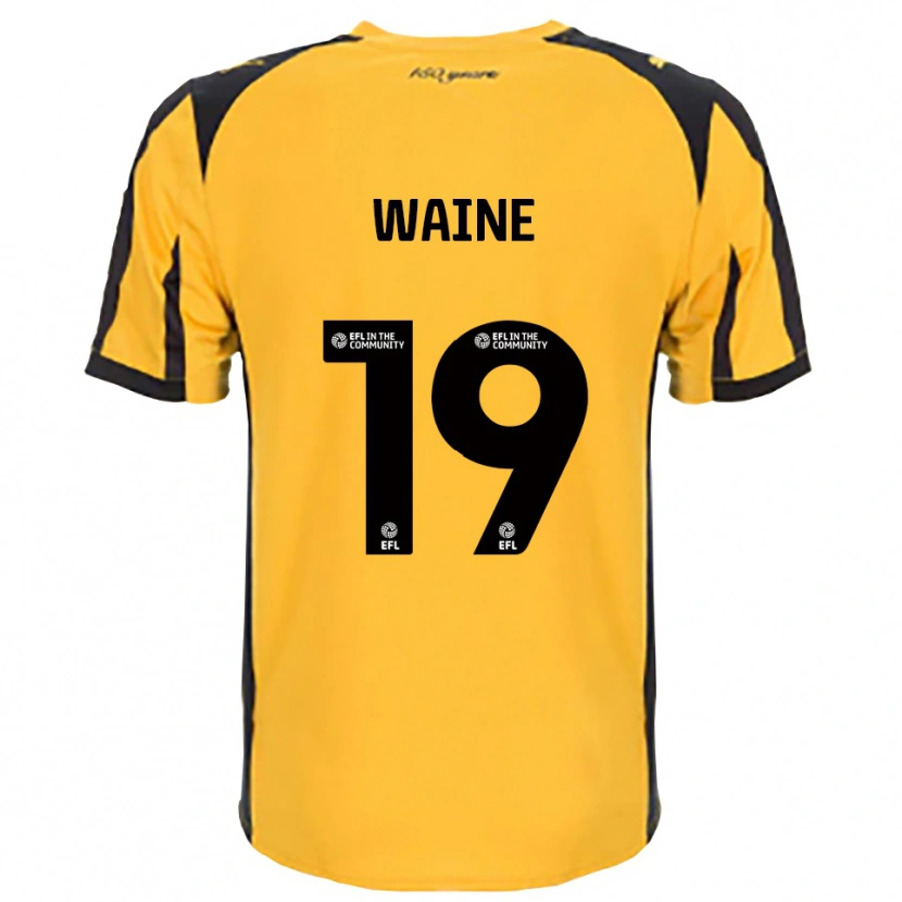 Danxen Pánské Ben Waine #19 Oranžová Černá Daleko Hráčské Dresy 2025/26 Dres