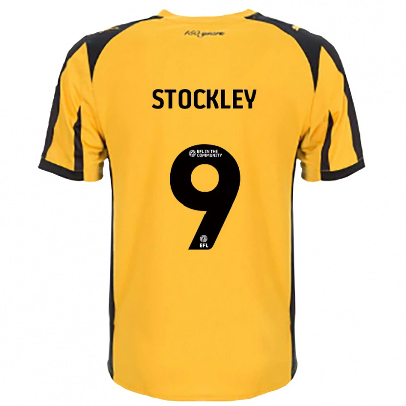 Danxen Pánské Jayden Stockley #9 Oranžová Černá Daleko Hráčské Dresy 2025/26 Dres
