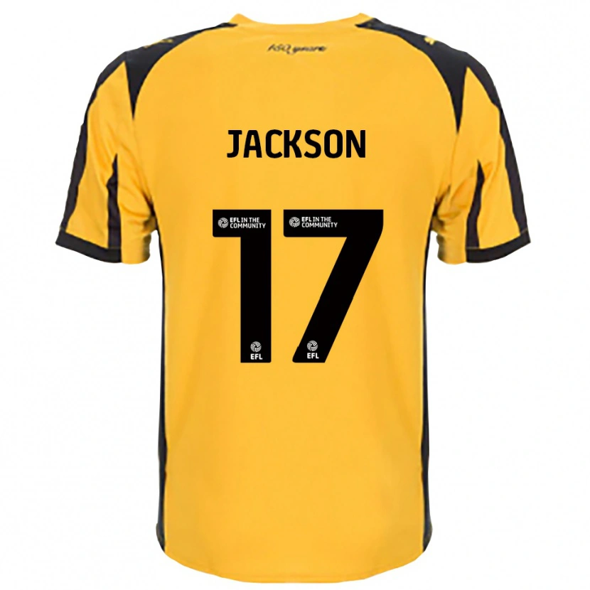 Danxen Pánské Freya Jackson #17 Oranžová Černá Daleko Hráčské Dresy 2025/26 Dres
