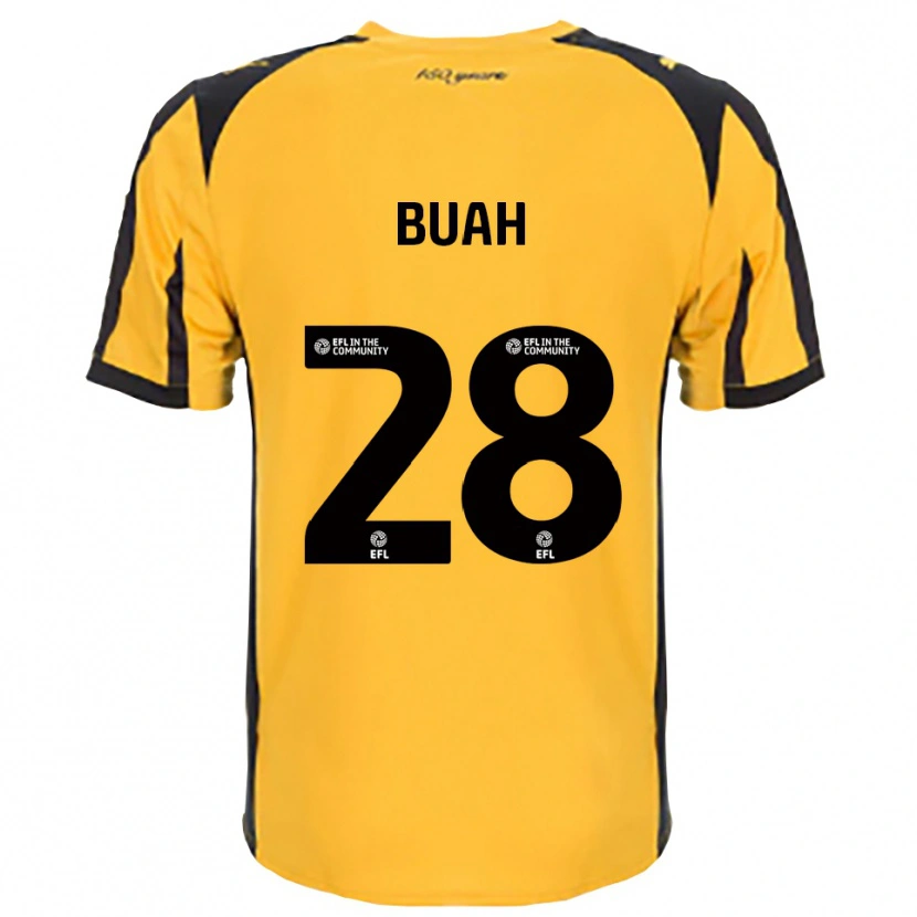 Danxen Pánské Andrew Buah #28 Oranžová Černá Daleko Hráčské Dresy 2025/26 Dres