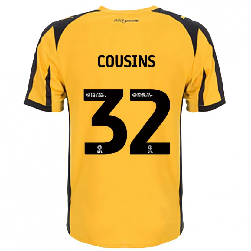 Danxen Pánské Logan Cousins #32 Oranžová Černá Daleko Hráčské Dresy 2025/26 Dres