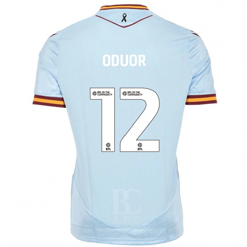 Danxen Pánské Clarke Oduor #12 Nebesky Modrá Daleko Hráčské Dresy 2025/26 Dres