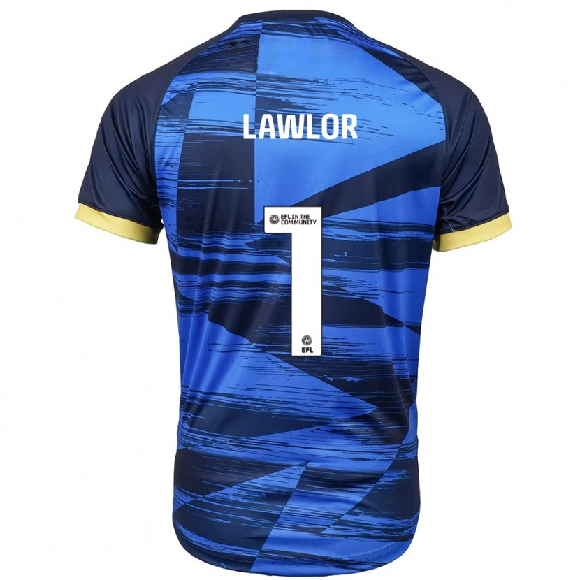 Danxen Pánské Ian Lawlor #1 Modrá Námořnická Daleko Hráčské Dresy 2025/26 Dres