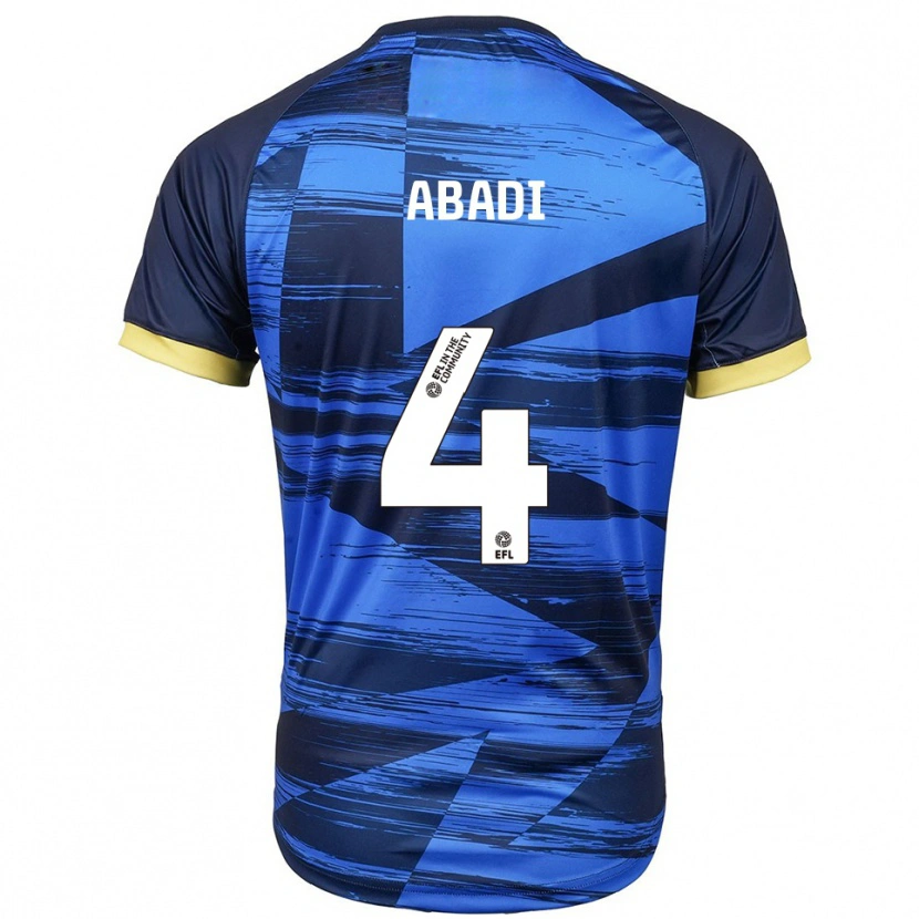 Danxen Pánské Laila Abadi #4 Modrá Námořnická Daleko Hráčské Dresy 2025/26 Dres