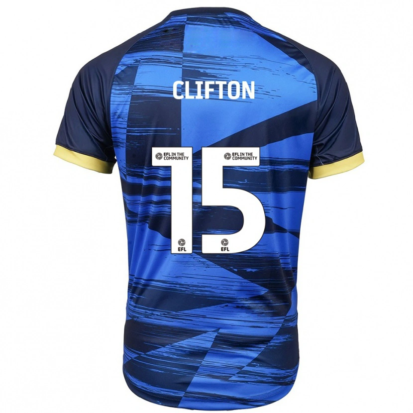 Danxen Pánské Harry Clifton #15 Modrá Námořnická Daleko Hráčské Dresy 2025/26 Dres
