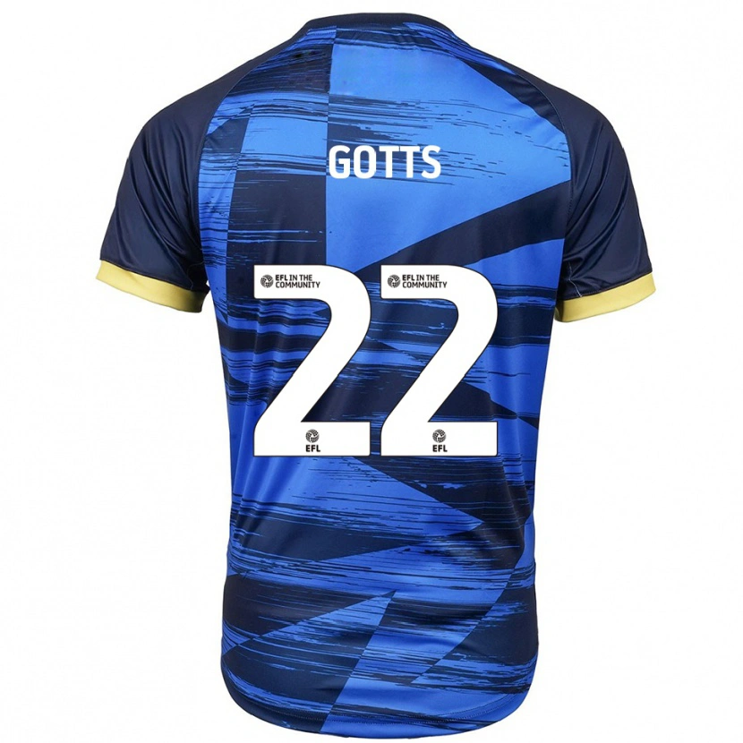 Danxen Pánské Robbie Gotts #22 Modrá Námořnická Daleko Hráčské Dresy 2025/26 Dres