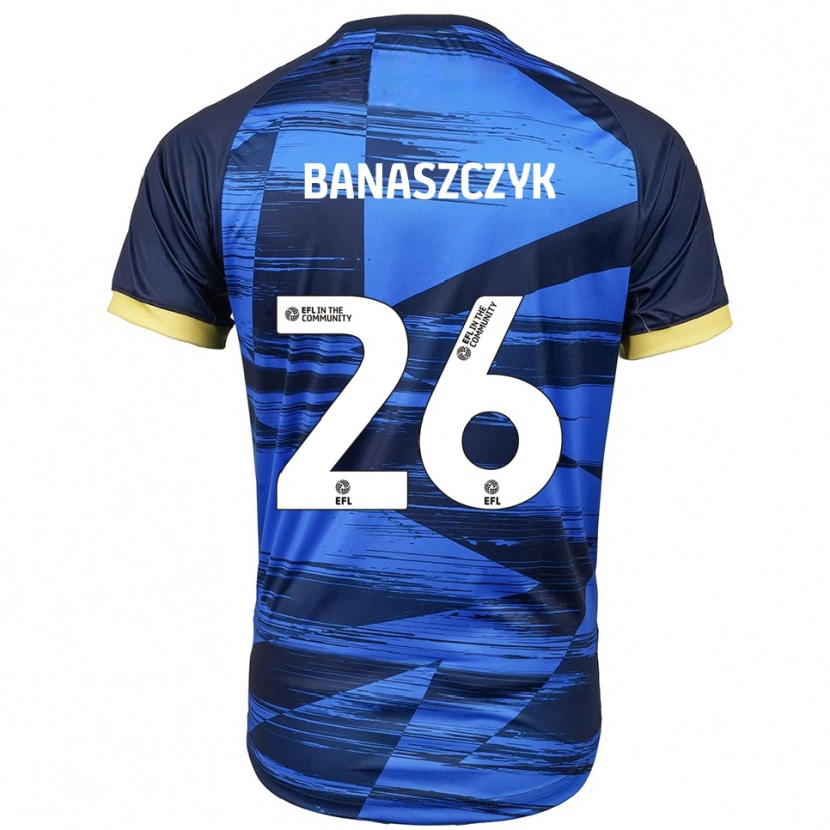 Danxen Pánské Natalie Banaszczyk #26 Modrá Námořnická Daleko Hráčské Dresy 2025/26 Dres