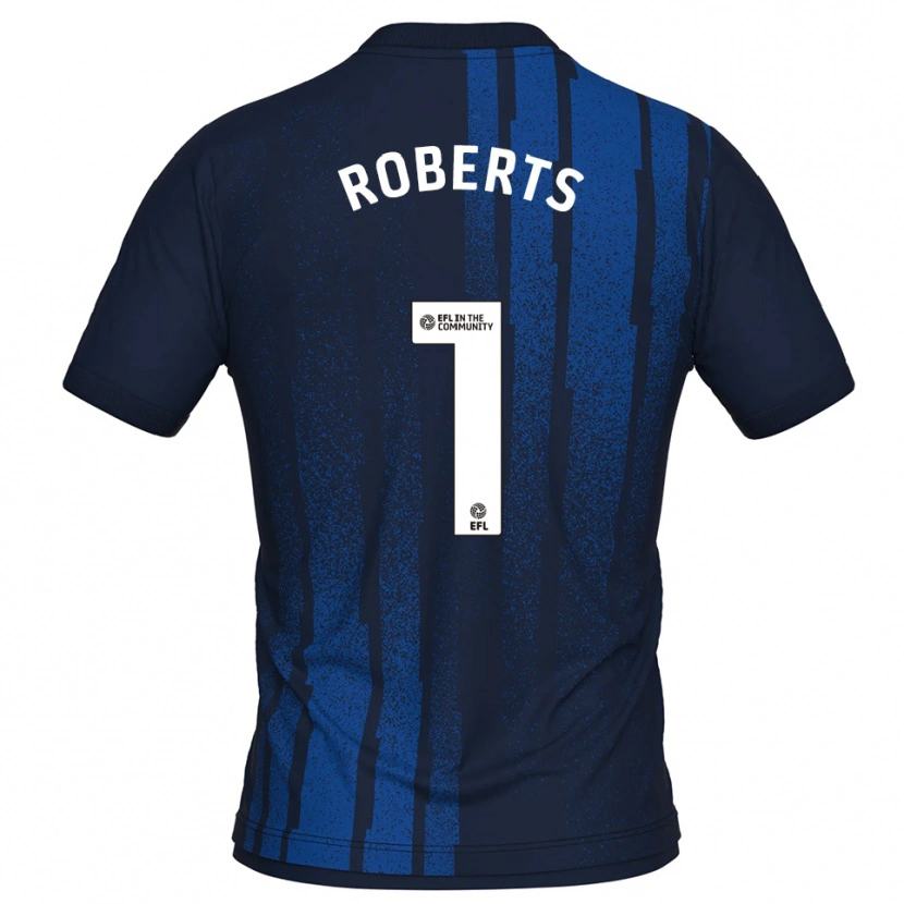 Danxen Pánské Liam Roberts #1 Námořnická Bílá Daleko Hráčské Dresy 2025/26 Dres