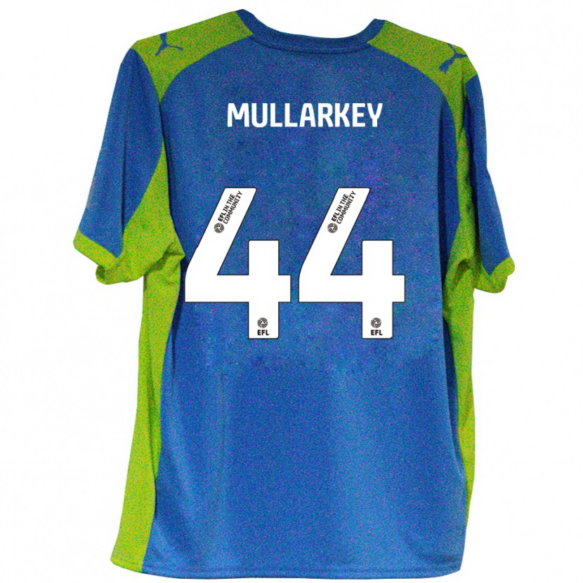 Danxen Pánské Toby Mullarkey #44 Nebesky Modrá Žlutá Daleko Hráčské Dresy 2025/26 Dres