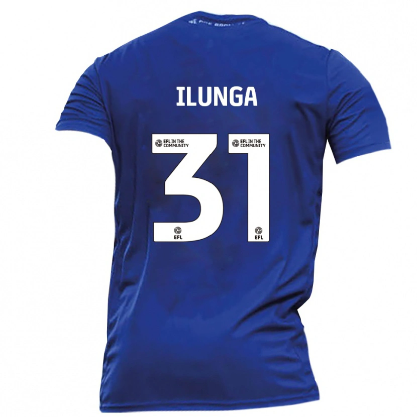 Danxen Pánské Brooklyn Ilunga #31 Modrá Bílá Daleko Hráčské Dresy 2025/26 Dres