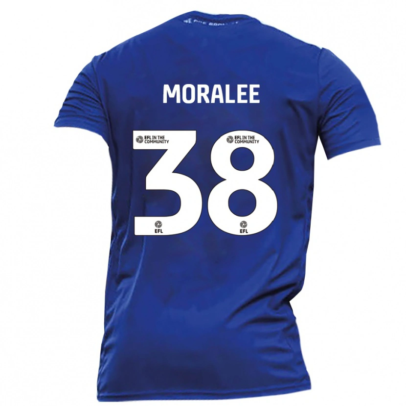 Danxen Pánské Frankie Moralee #38 Modrá Bílá Daleko Hráčské Dresy 2025/26 Dres