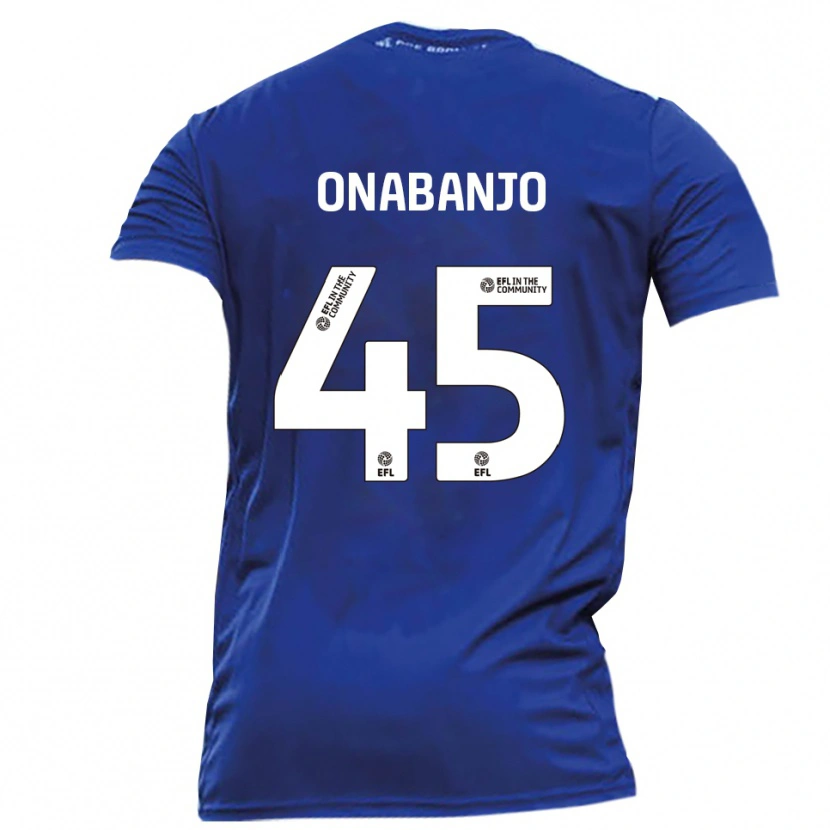 Danxen Pánské Remi Onabanjo #45 Modrá Bílá Daleko Hráčské Dresy 2025/26 Dres