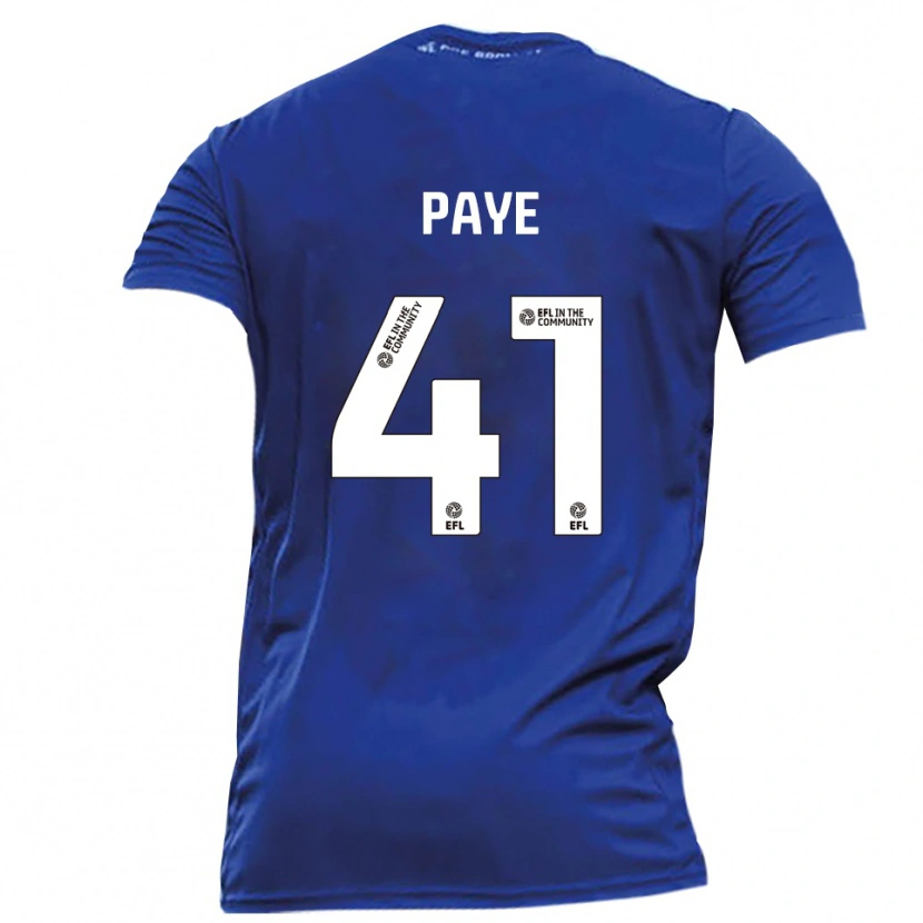 Danxen Pánské Charlie Paye #41 Modrá Bílá Daleko Hráčské Dresy 2025/26 Dres
