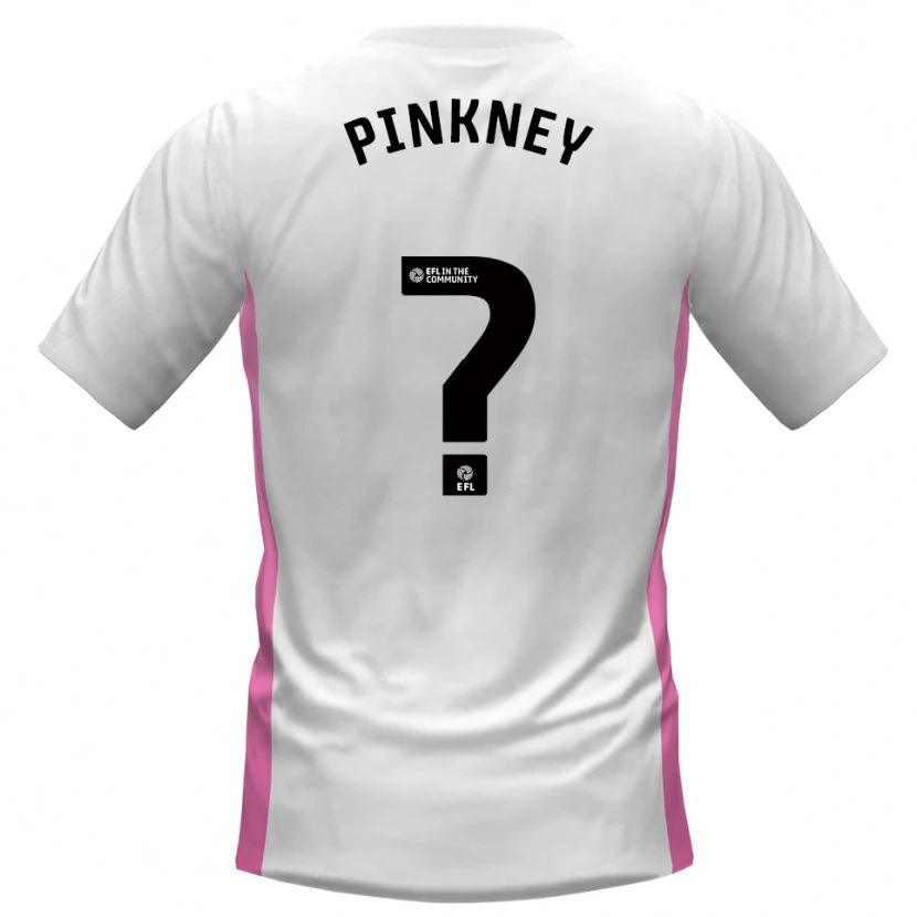 Danxen Pánské Millie Pinkney #0 Bílá Červená Daleko Hráčské Dresy 2025/26 Dres