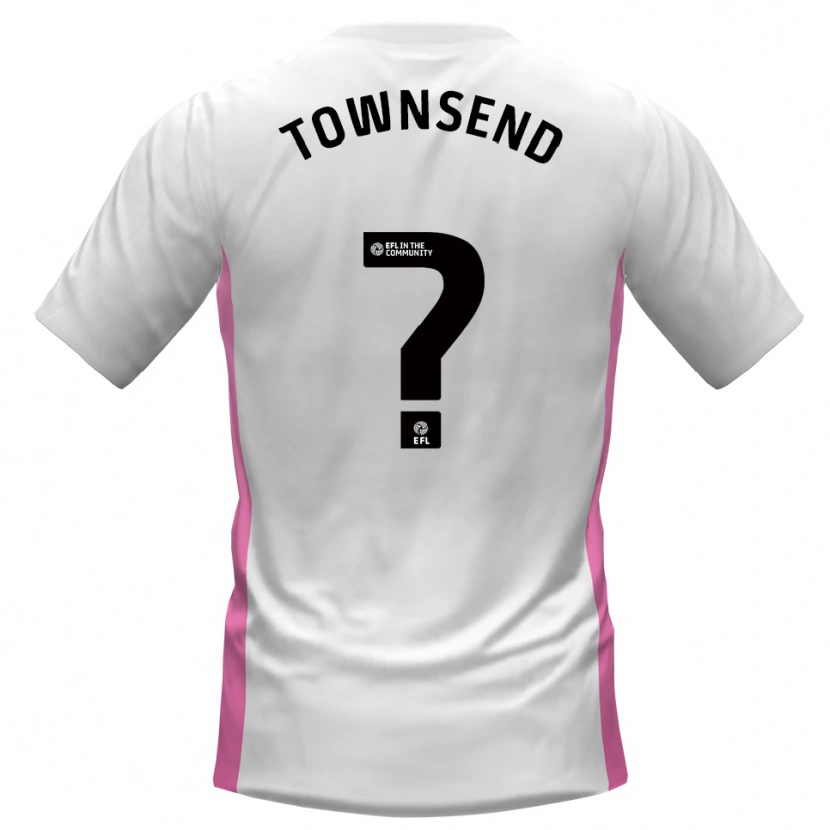 Danxen Pánské Kadi Townsend #0 Bílá Červená Daleko Hráčské Dresy 2025/26 Dres