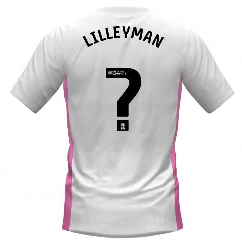Danxen Pánské Rebecca Lilleyman #0 Bílá Červená Daleko Hráčské Dresy 2025/26 Dres