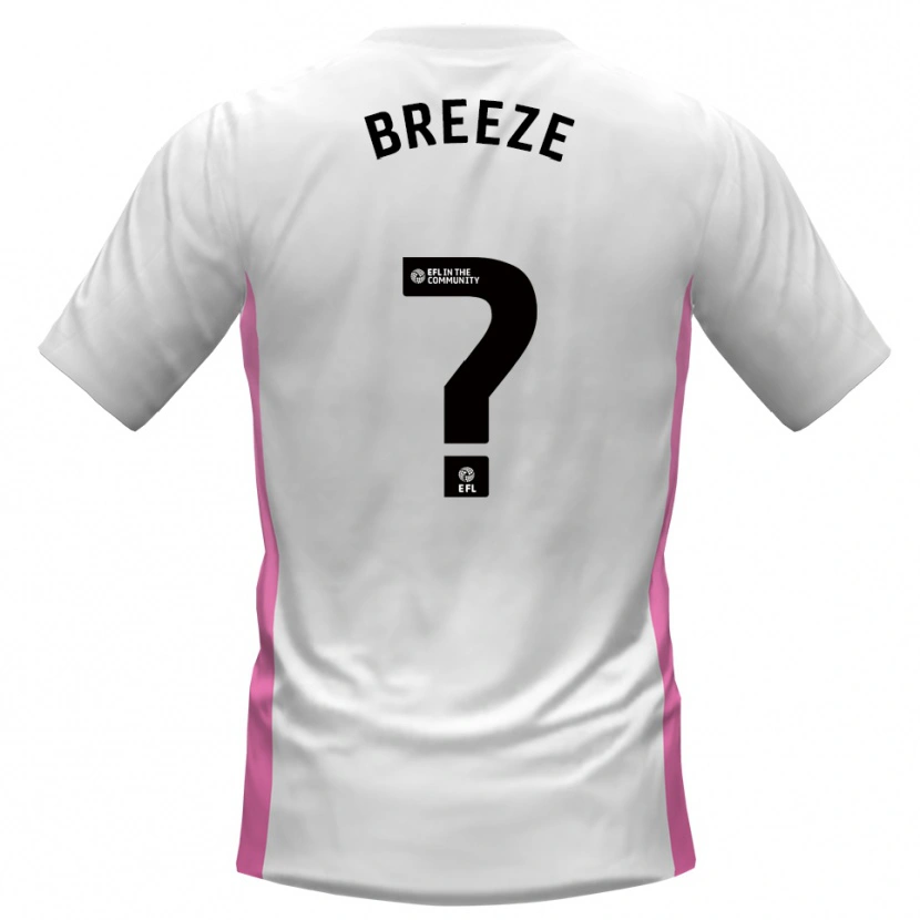 Danxen Pánské Meghan Breeze #0 Bílá Červená Daleko Hráčské Dresy 2025/26 Dres
