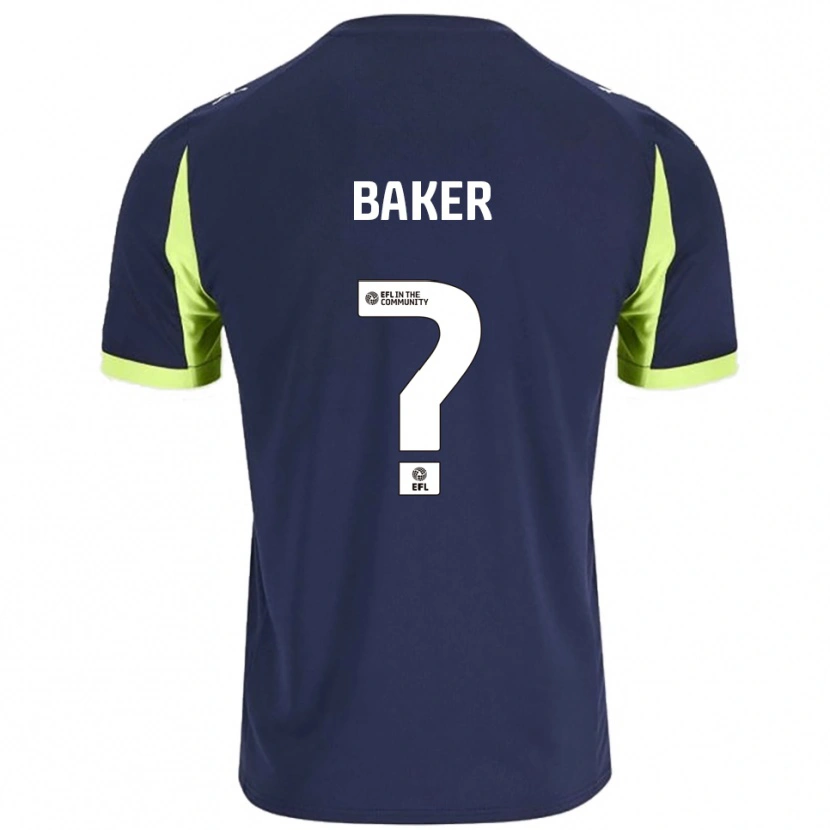 Danxen Pánské Billy Baker #0 Námořnická Fluorescenční Zelená Daleko Hráčské Dresy 2025/26 Dres