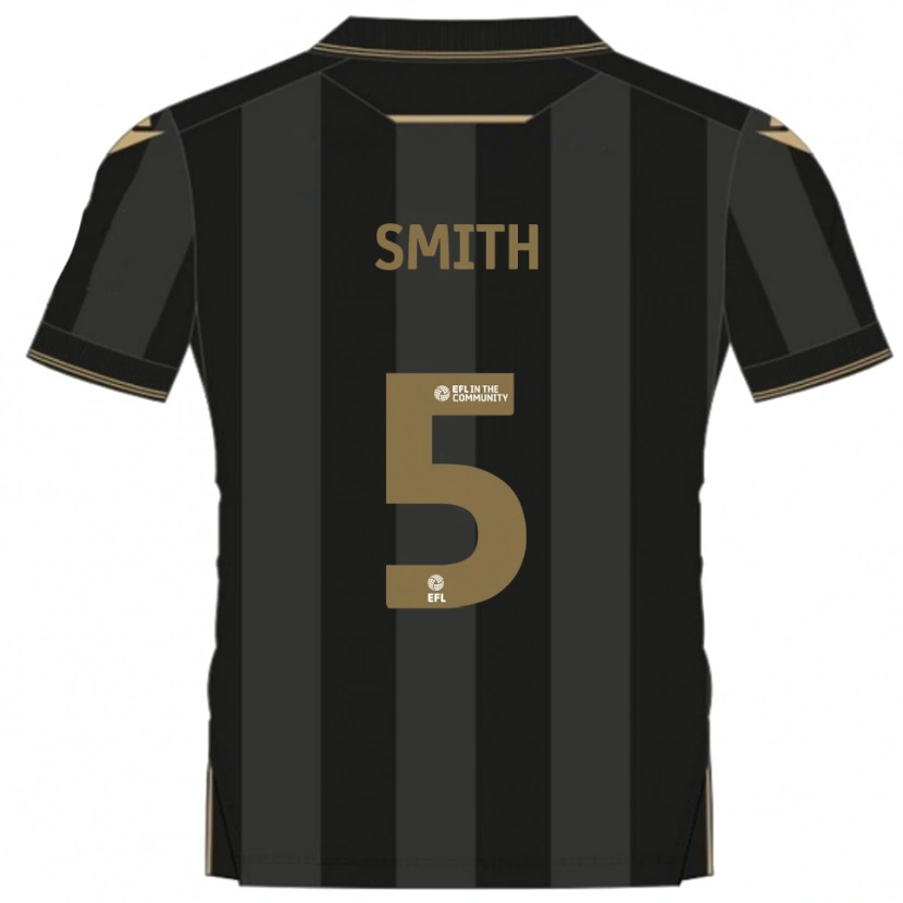 Danxen Pánské Andy Smith #5 Černá Zlatá Daleko Hráčské Dresy 2025/26 Dres