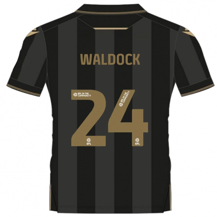Danxen Pánské Harry Waldock #24 Černá Zlatá Daleko Hráčské Dresy 2025/26 Dres