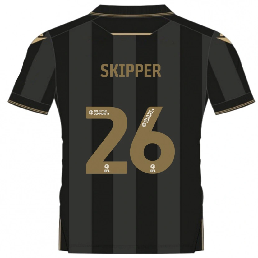 Danxen Pánské Stanley Skipper #26 Černá Zlatá Daleko Hráčské Dresy 2025/26 Dres