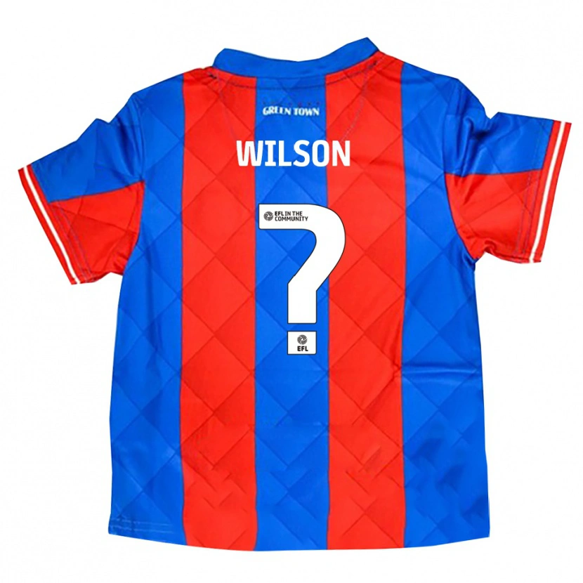 Danxen Pánské Ellie Wilson #0 Modrá Červená Bílá Daleko Hráčské Dresy 2025/26 Dres
