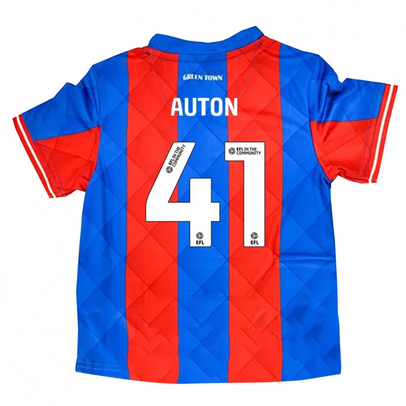 Danxen Pánské Sebastian Auton #41 Modrá Červená Bílá Daleko Hráčské Dresy 2025/26 Dres
