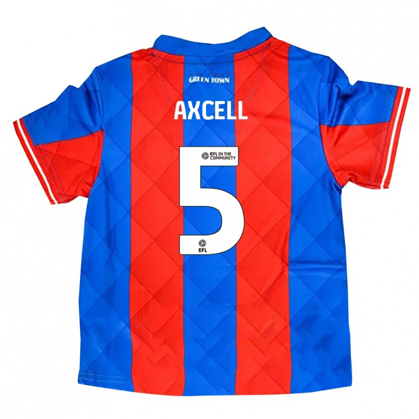 Danxen Pánské Finley Axcell #5 Modrá Červená Bílá Daleko Hráčské Dresy 2025/26 Dres