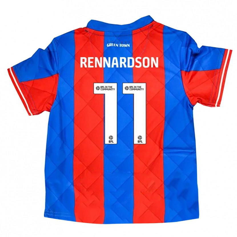 Danxen Pánské Tom Rennardson #11 Modrá Červená Bílá Daleko Hráčské Dresy 2025/26 Dres
