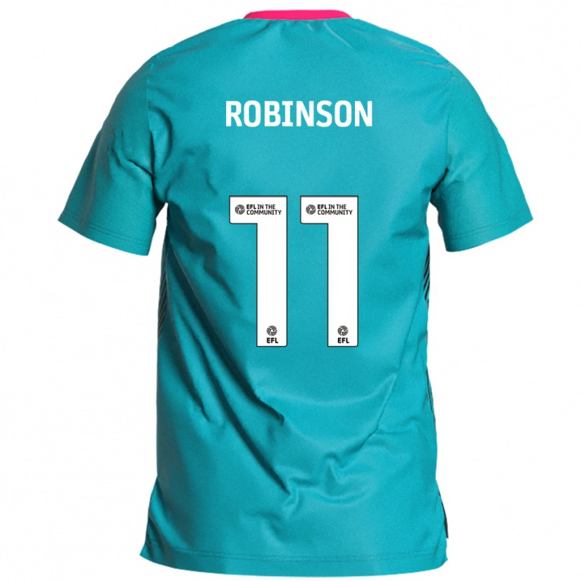 Danxen Pánské Oli Robinson #11 Nebesky Modrá Růžová Daleko Hráčské Dresy 2025/26 Dres