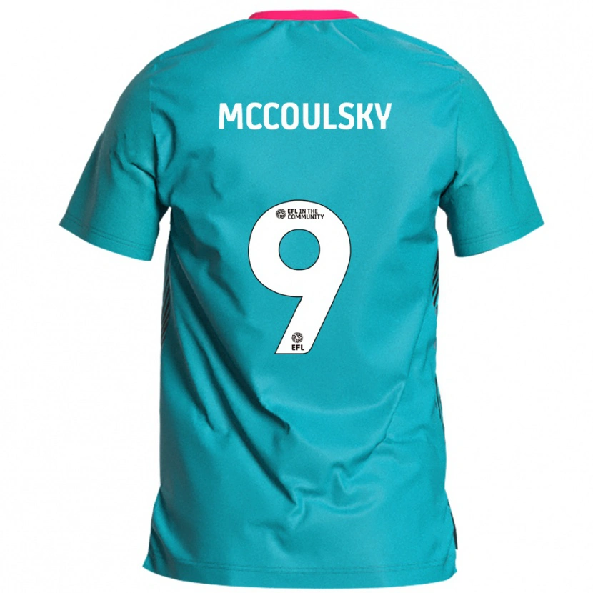 Danxen Pánské Shawn Mccoulsky #9 Nebesky Modrá Růžová Daleko Hráčské Dresy 2025/26 Dres