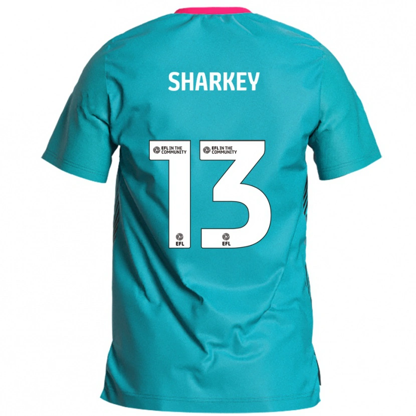 Danxen Pánské Toby Sharkey #13 Nebesky Modrá Růžová Daleko Hráčské Dresy 2025/26 Dres