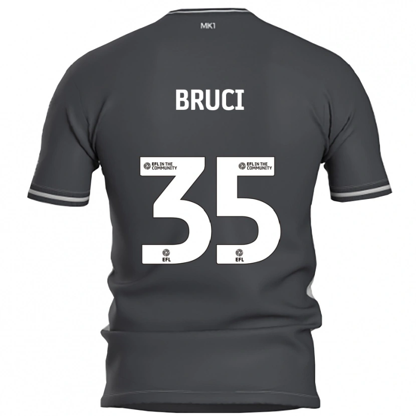 Danxen Pánské Izabella Bruci #35 Šedá Stříbrná Daleko Hráčské Dresy 2025/26 Dres
