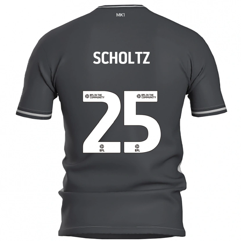 Danxen Pánské Phoenix Scholtz #25 Šedá Stříbrná Daleko Hráčské Dresy 2025/26 Dres