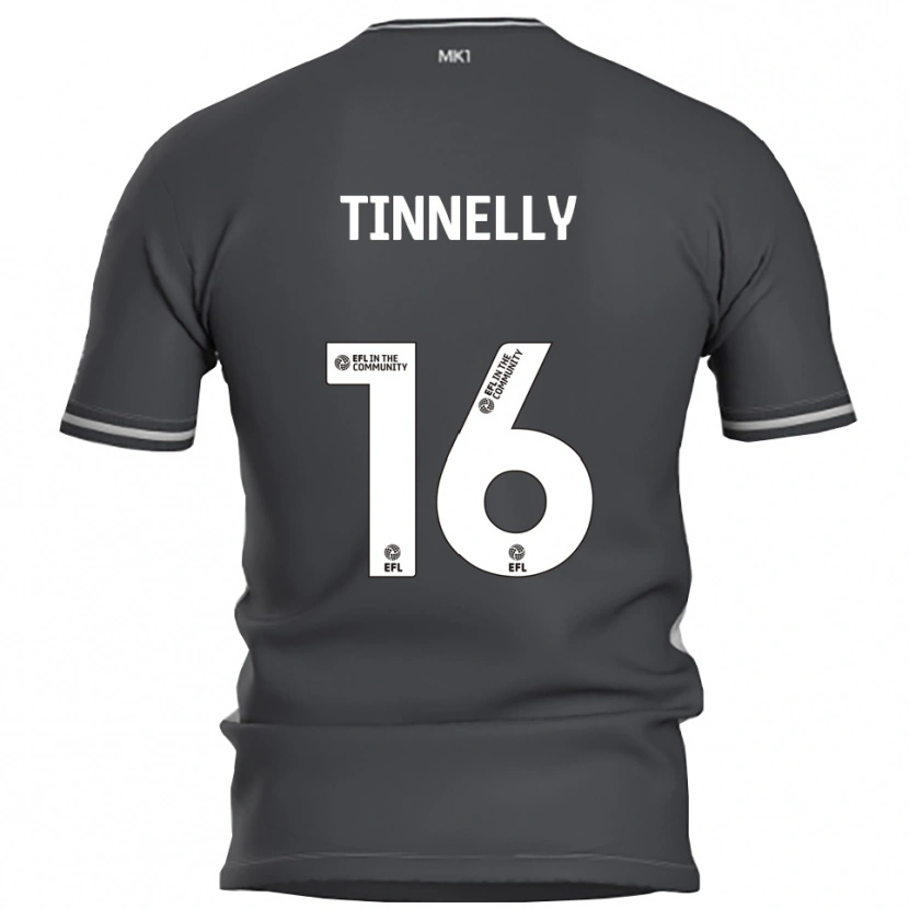 Danxen Pánské Becky Tinnelly #16 Šedá Stříbrná Daleko Hráčské Dresy 2025/26 Dres