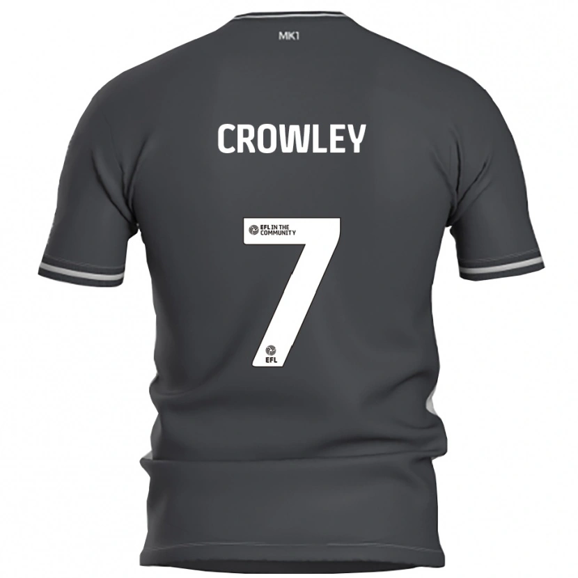 Danxen Pánské Dan Crowley #7 Šedá Stříbrná Daleko Hráčské Dresy 2025/26 Dres
