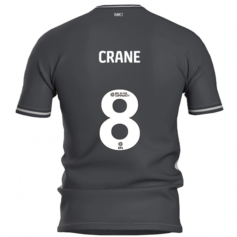 Danxen Pánské Max Crane #8 Šedá Stříbrná Daleko Hráčské Dresy 2025/26 Dres