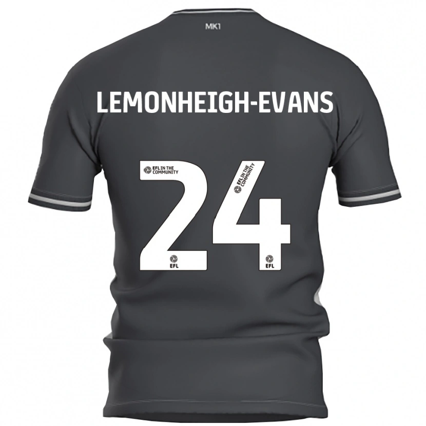 Danxen Pánské Connor Lemonheigh-Evans #24 Šedá Stříbrná Daleko Hráčské Dresy 2025/26 Dres
