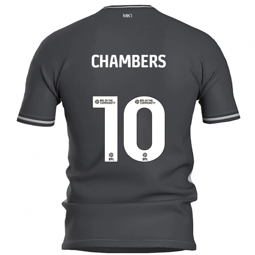Danxen Pánské T'yanna Chambers #10 Šedá Stříbrná Daleko Hráčské Dresy 2025/26 Dres