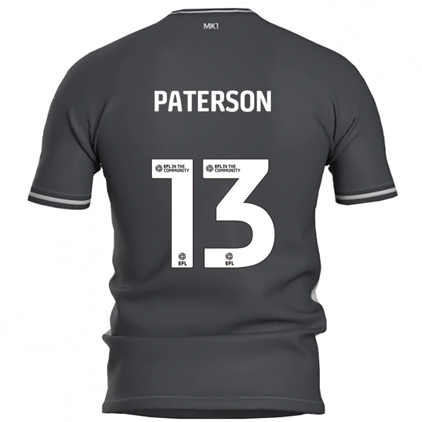 Danxen Pánské Callum Paterson #13 Šedá Stříbrná Daleko Hráčské Dresy 2025/26 Dres