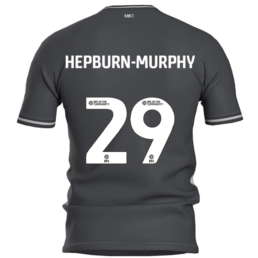 Danxen Pánské Rushian Hepburn-Murphy #29 Šedá Stříbrná Daleko Hráčské Dresy 2025/26 Dres