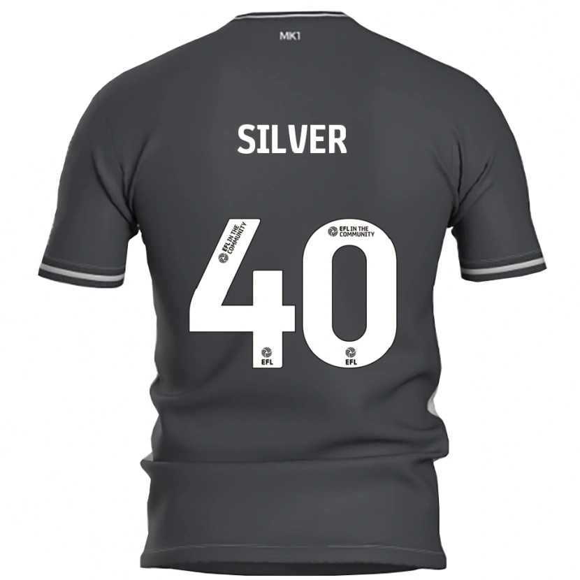 Danxen Pánské Rian Silver #40 Šedá Stříbrná Daleko Hráčské Dresy 2025/26 Dres
