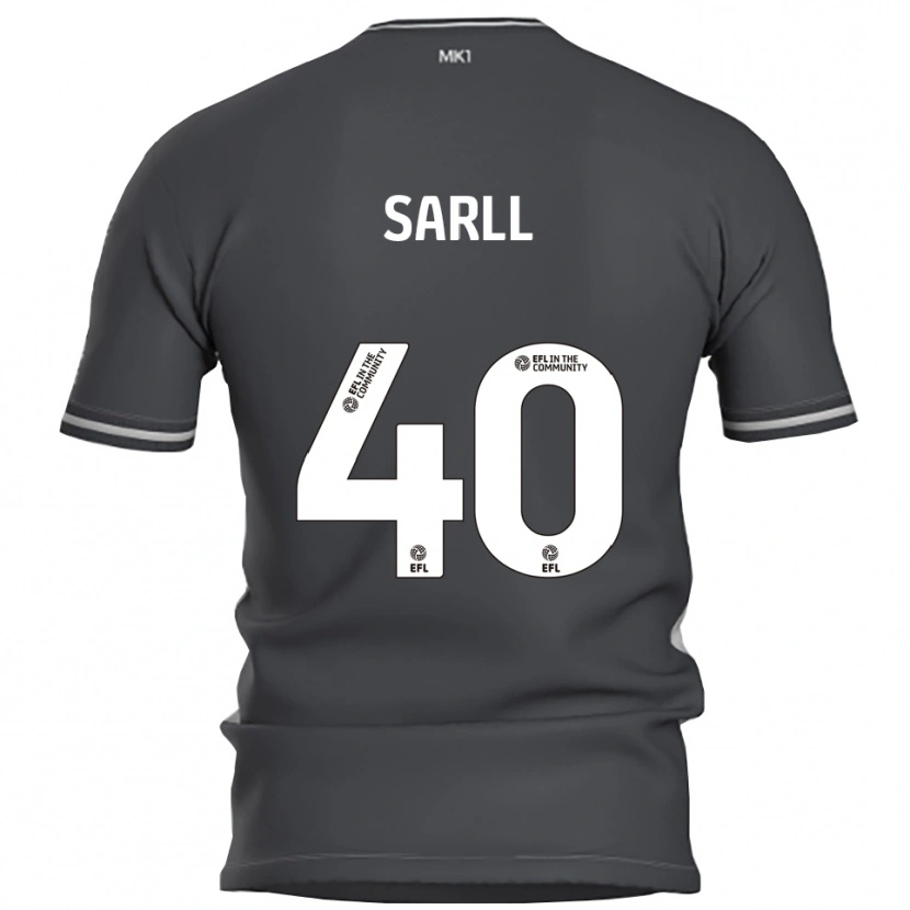 Danxen Pánské Amelie Sarll #40 Šedá Stříbrná Daleko Hráčské Dresy 2025/26 Dres