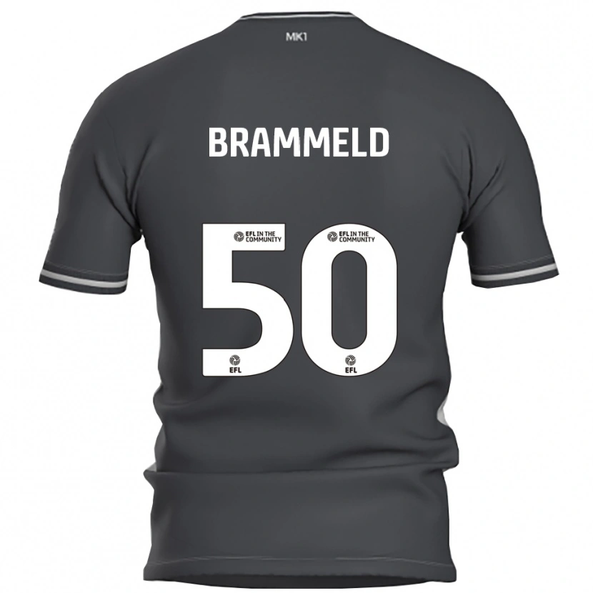 Danxen Pánské Michael Brammeld #50 Šedá Stříbrná Daleko Hráčské Dresy 2025/26 Dres