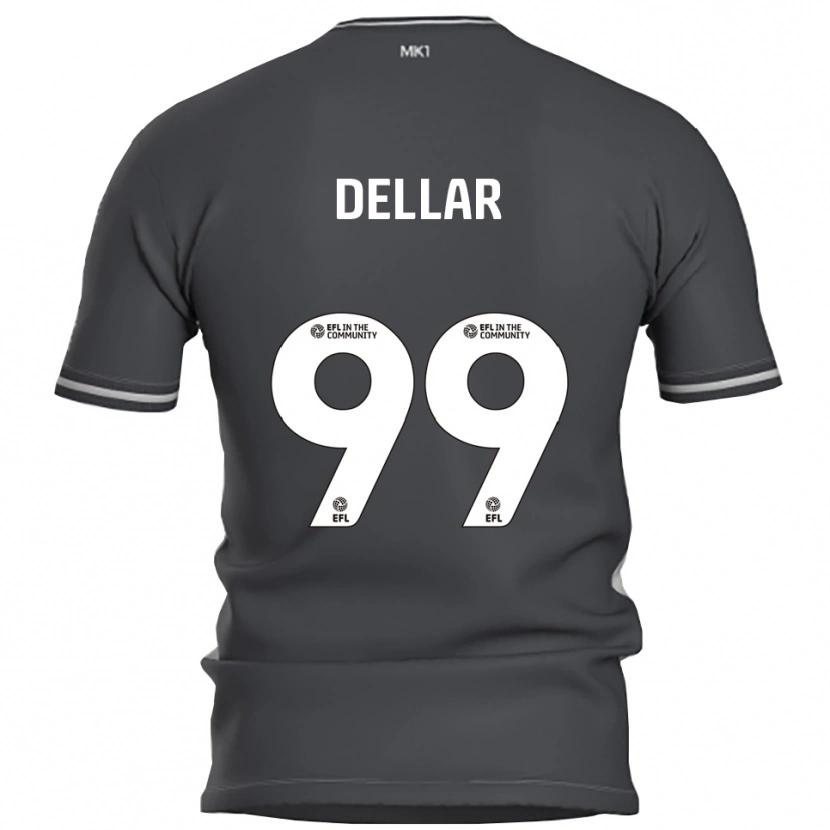 Danxen Pánské Megan Dellar #99 Šedá Stříbrná Daleko Hráčské Dresy 2025/26 Dres
