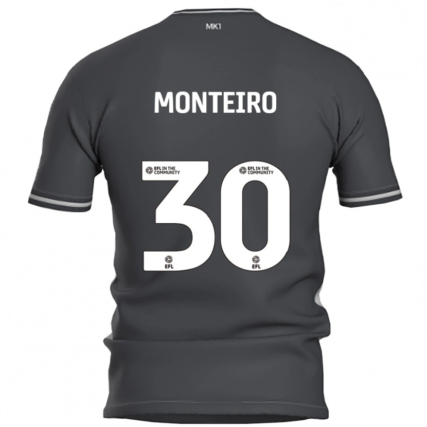 Danxen Pánské Jesse Da Costa Monteiro #30 Šedá Stříbrná Daleko Hráčské Dresy 2025/26 Dres