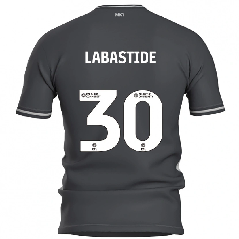 Danxen Pánské Zara Labastide #30 Šedá Stříbrná Daleko Hráčské Dresy 2025/26 Dres