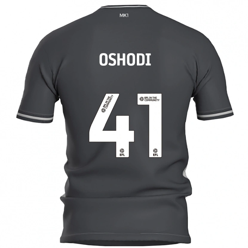 Danxen Pánské Olivia Oshodi #41 Šedá Stříbrná Daleko Hráčské Dresy 2025/26 Dres